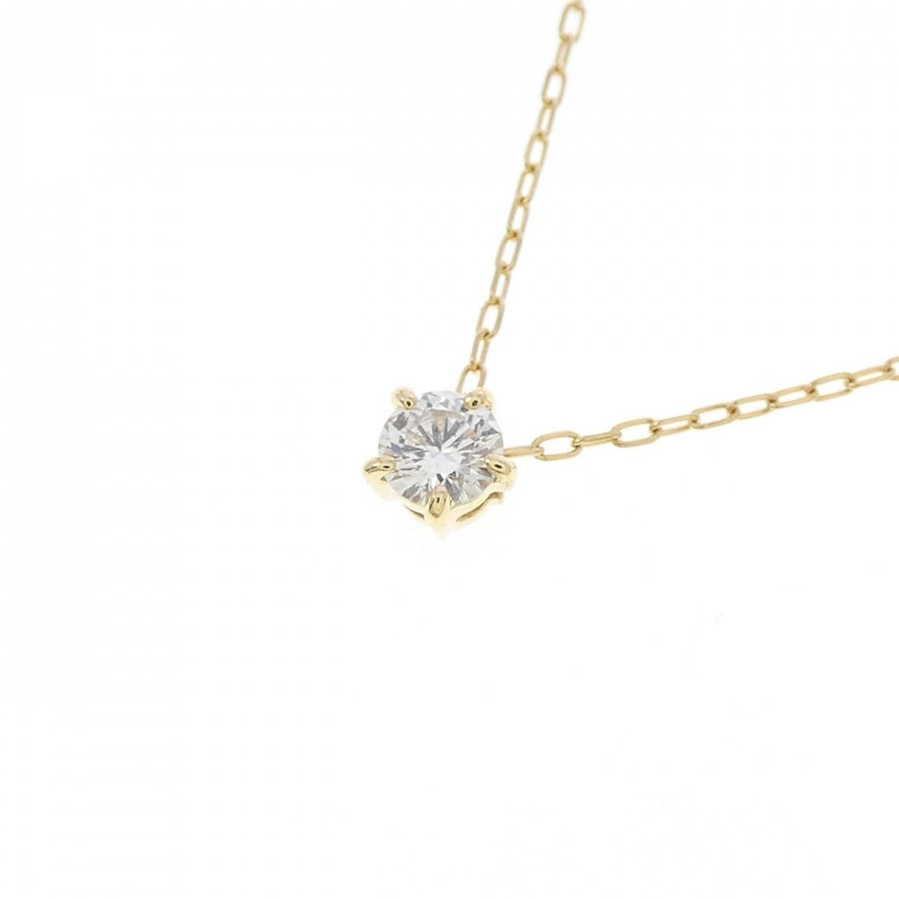リラ ダイヤモンド ネックレス 0.1CT
