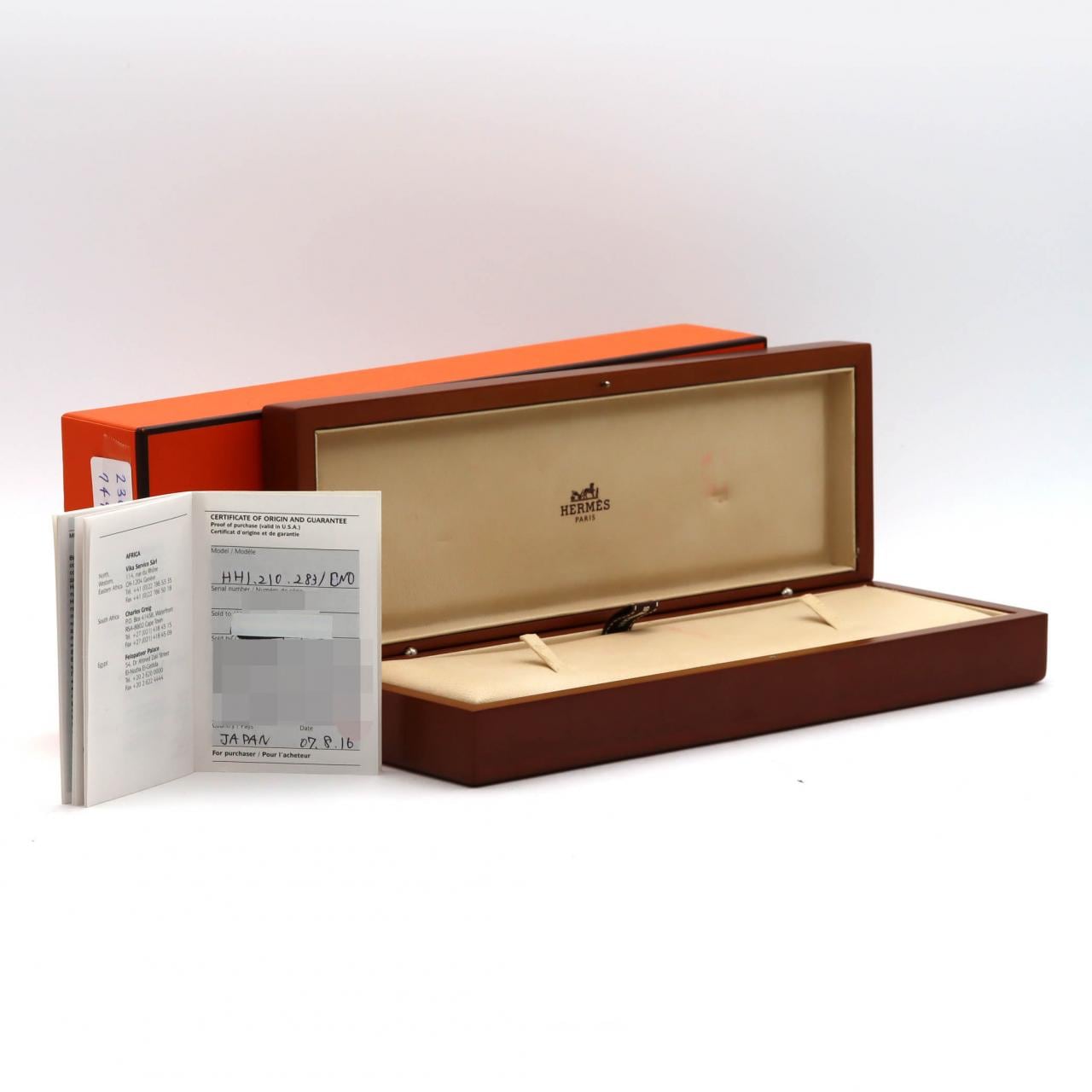 エルメス Hウォッチ･12P HH1.210 SS クォーツ
