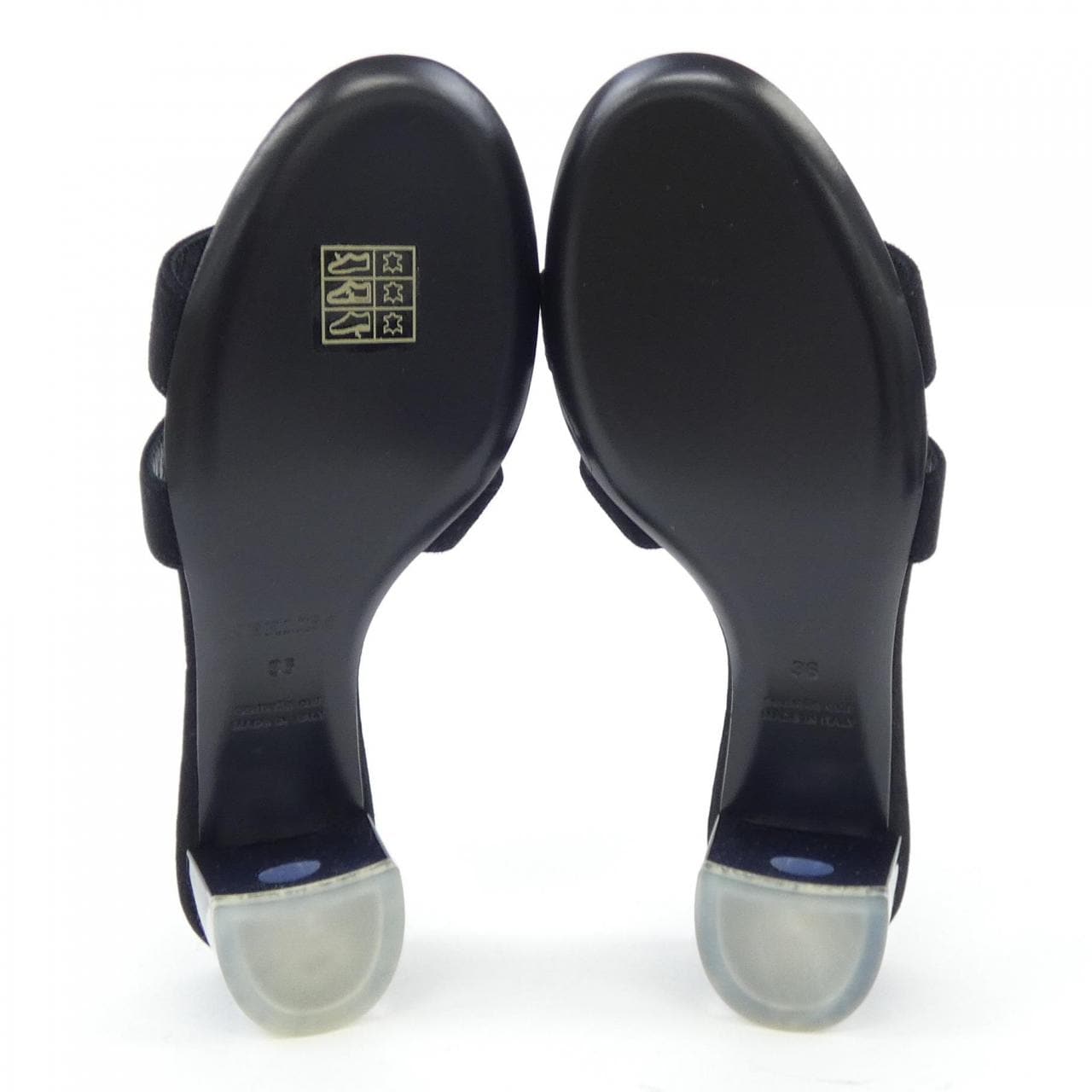 HERMES Oasis 透明高跟涼鞋 222110Z