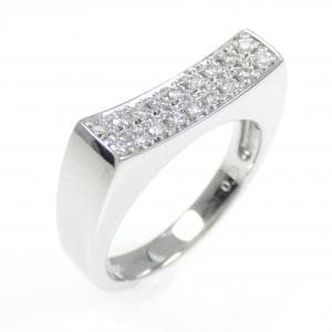 K18WG ダイヤモンド リング 0.18CT