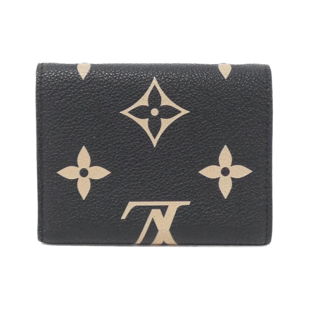 LOUIS VUITTON Bicolor Monogram Empreinte Portefeuille Victorine M80968 Wallet