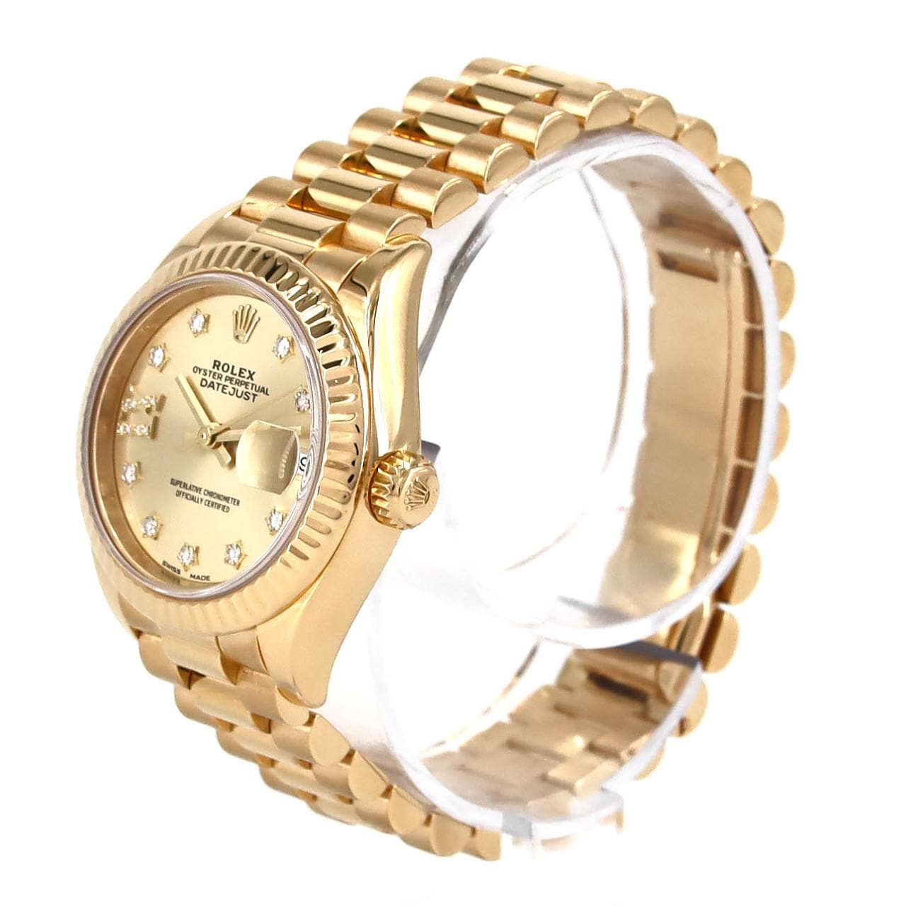 ROLEX Datejust 279178G YG Automatic Random Number