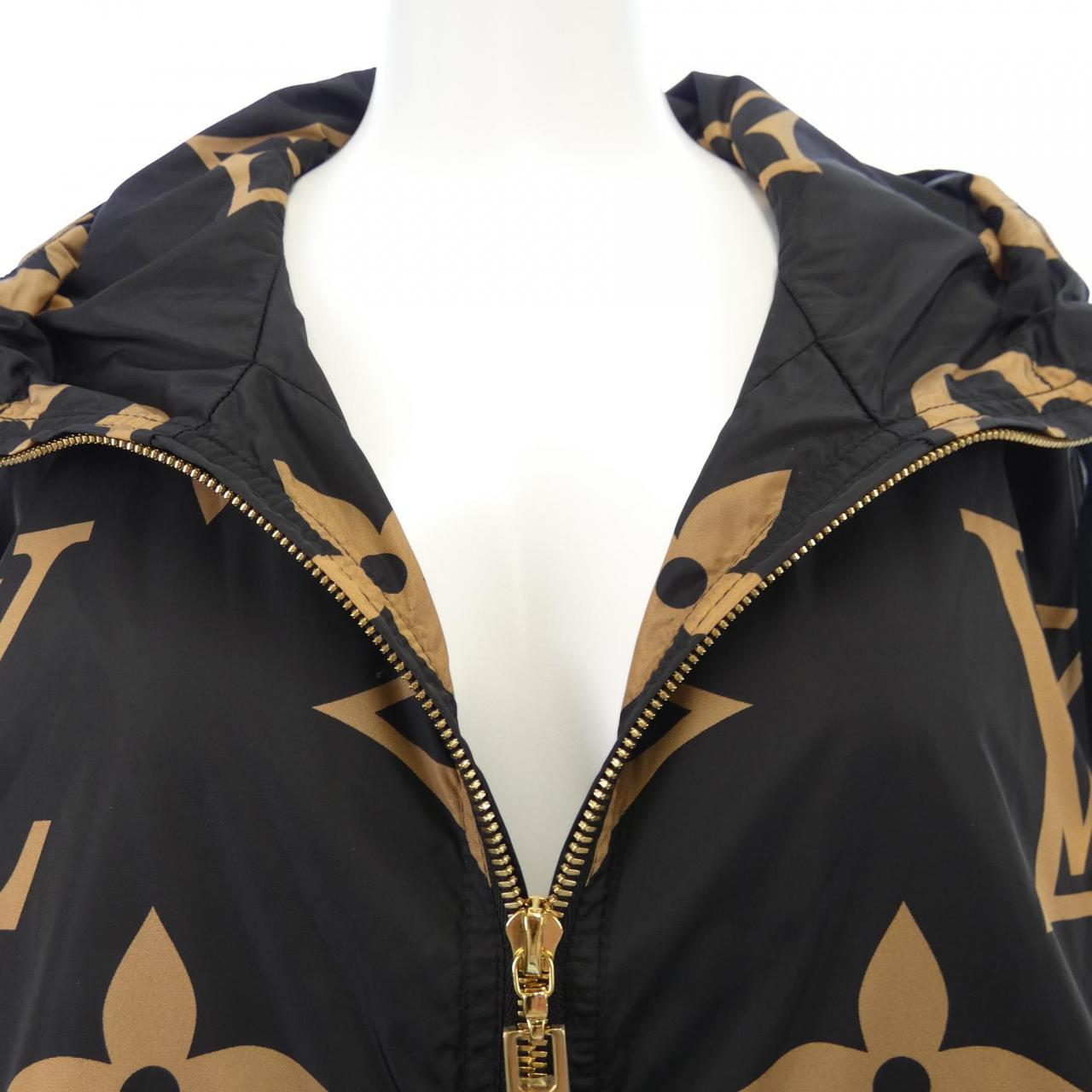ルイヴィトン LOUIS VUITTON ミックスモノグラム フーデッドパーカー FLOW23FM7 ブルゾン