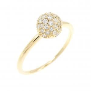 【リメイク】K18YG ダイヤモンド リング 0.30CT