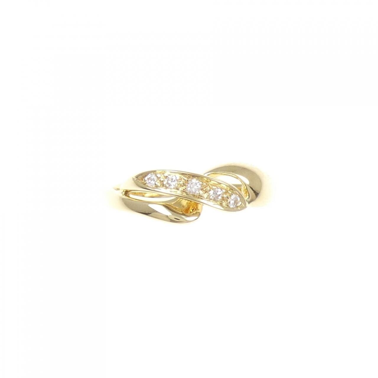 K18YG ダイヤモンド リング 0.05CT