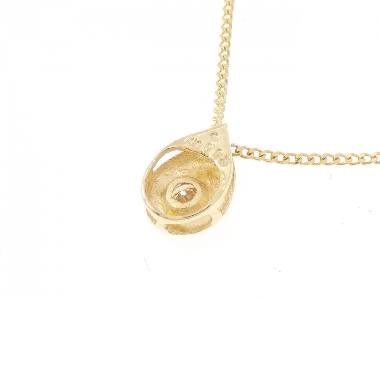 K18YG ダイヤモンド ネックレス 0.05CT