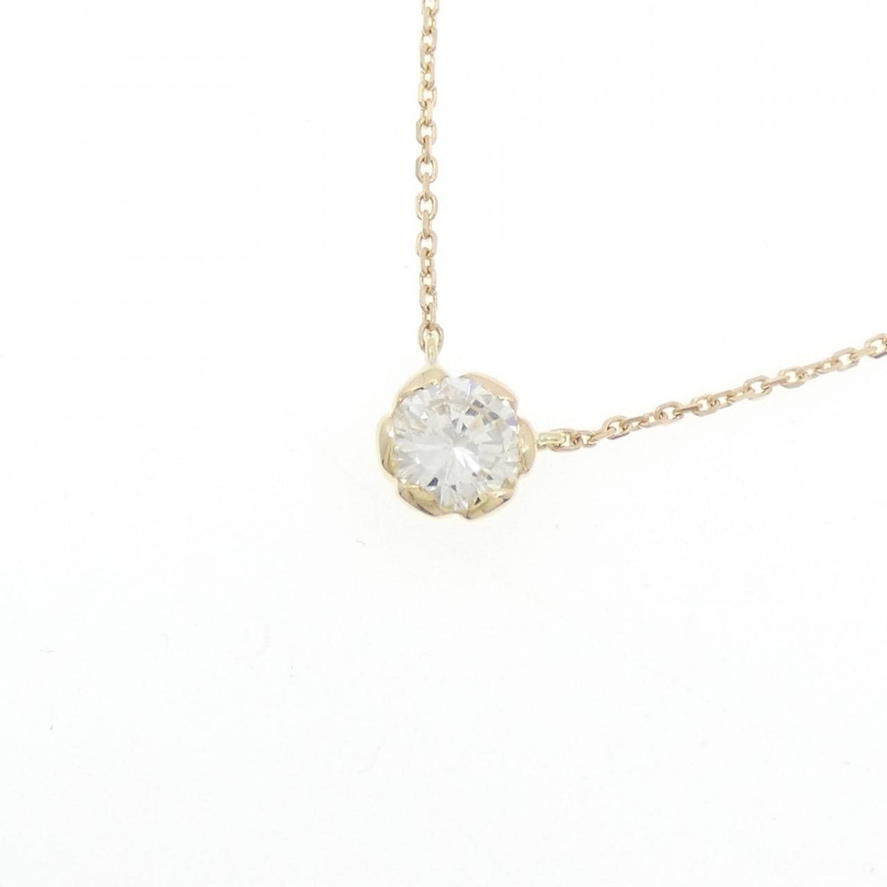 K18YG ダイヤモンド ネックレス 0.50CT