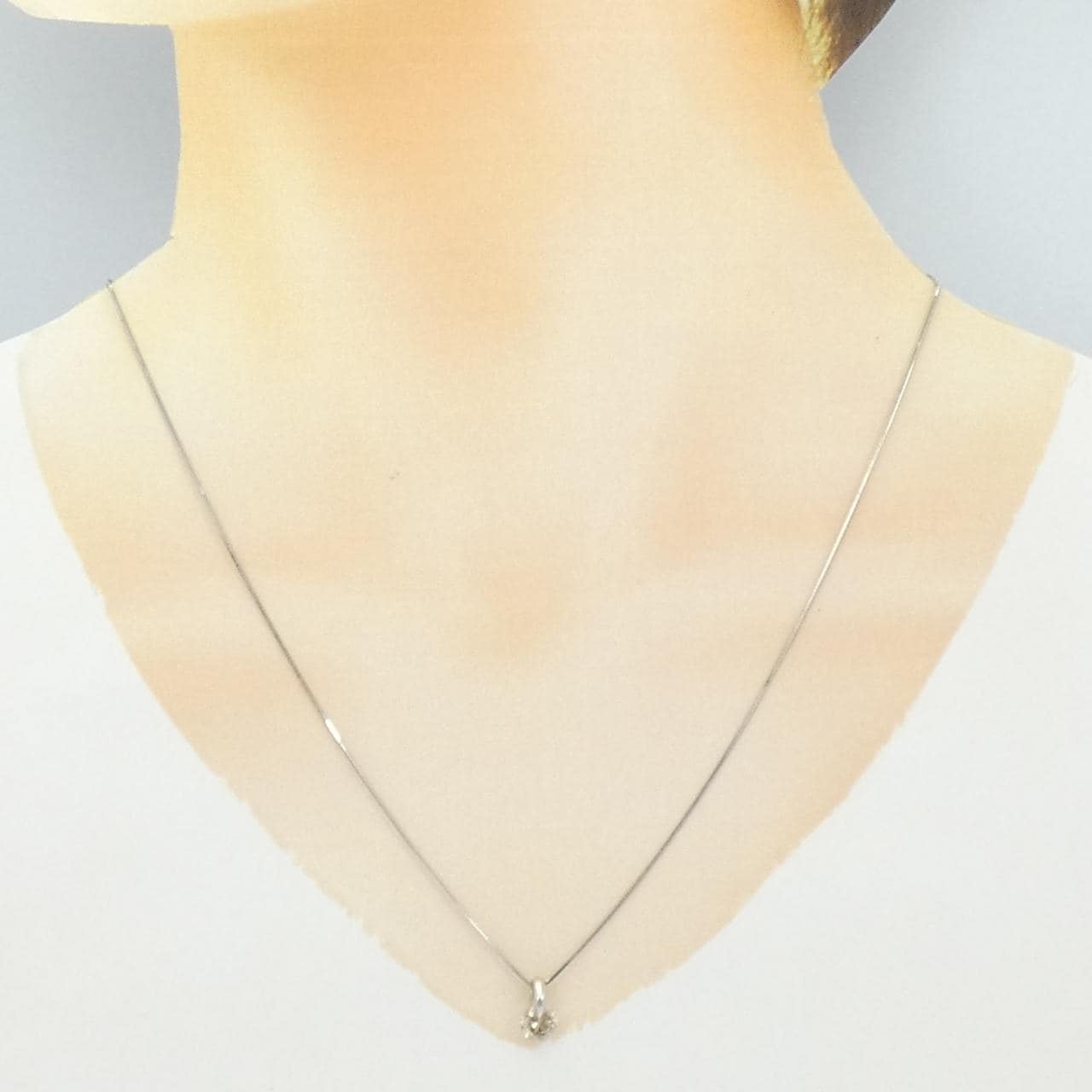 PT900/PT850 ダイヤモンド ネックレス 0.710CT