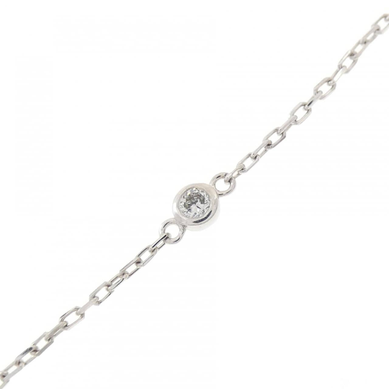 PT900/PT850 ダイヤモンド ネックレス 0.36CT