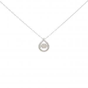 【新品】PT900 ダイヤモンド ネックレス 0.08CT
