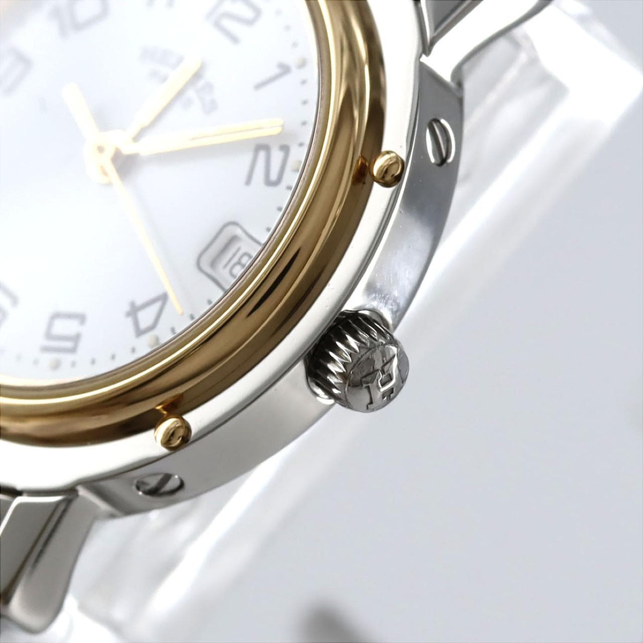 エルメス クリッパー コンビ CL4.220 SSxGP クォーツ