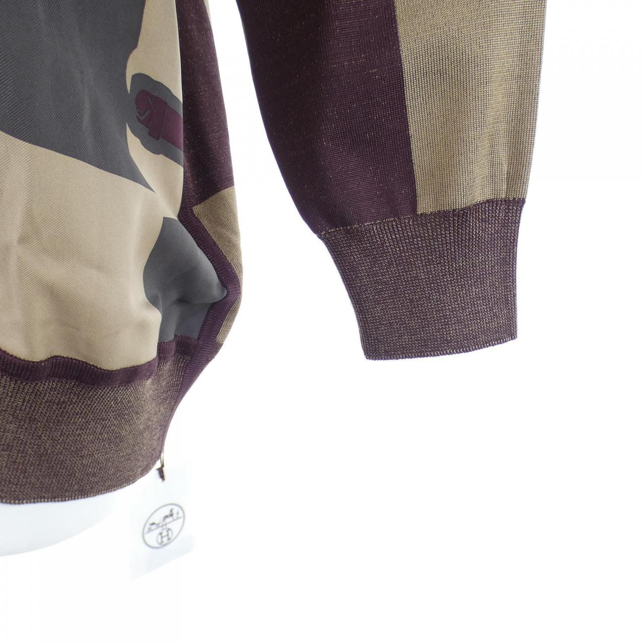 エルメス HERMES LE TRESOR DE MEDOR RAYURE 2H2835D5 ツイルレーヌ トップス