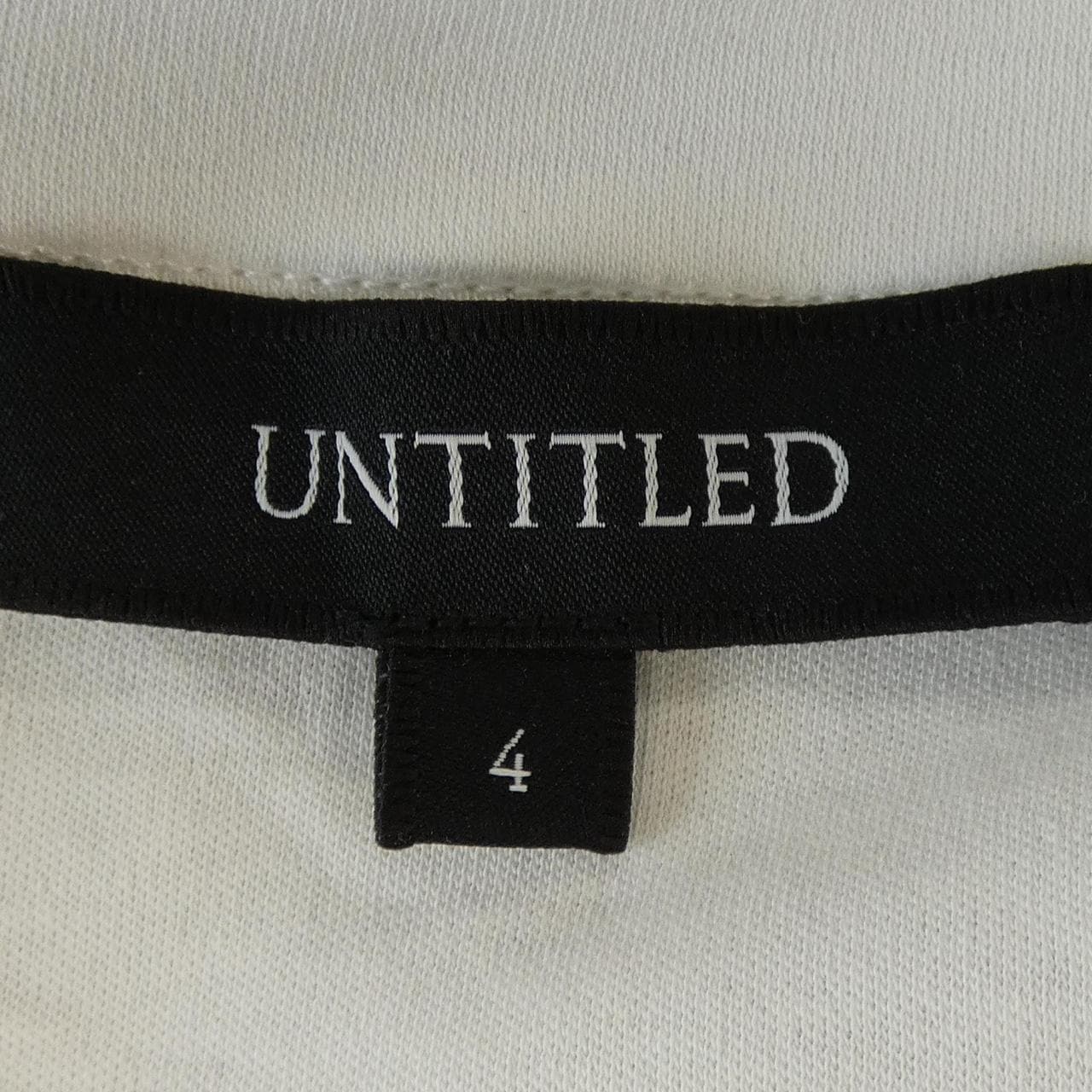 アンタイトル UNTITLED 153-13303 チュニック