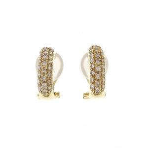 K18YG ダイヤモンド イヤリング 0.50CT