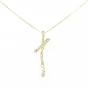 K18YG ダイヤモンド ネックレス 0.50CT