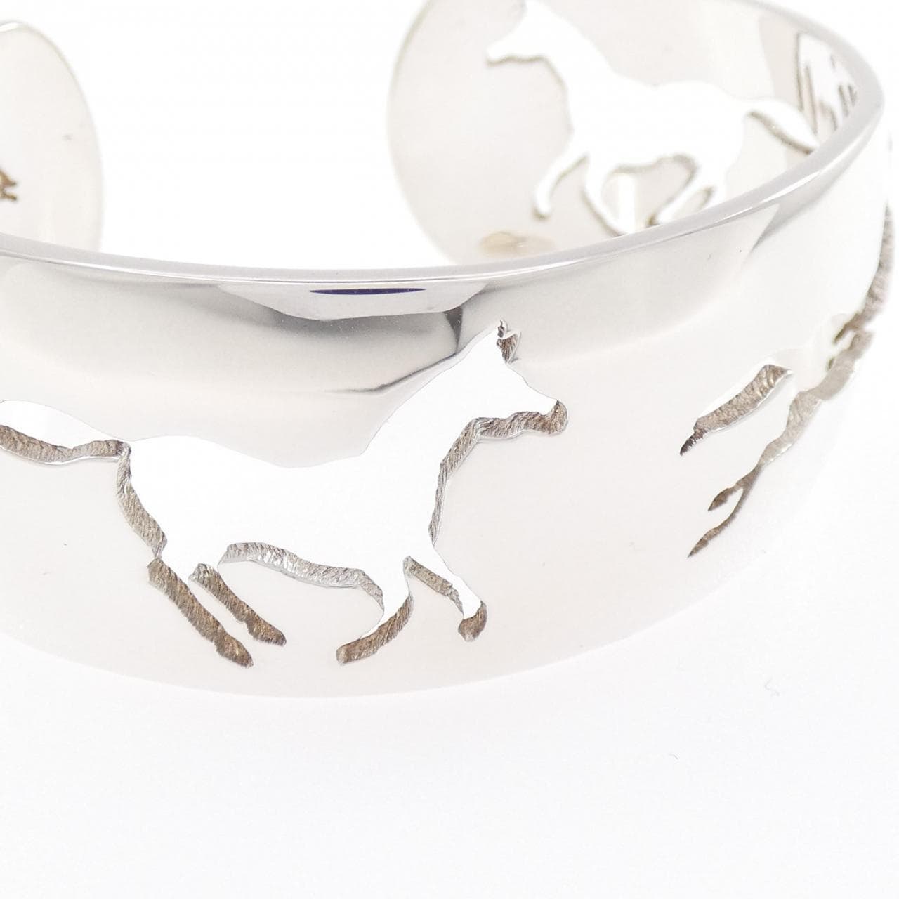 【ヴィンテージ】エルメス ホールマーク バングル