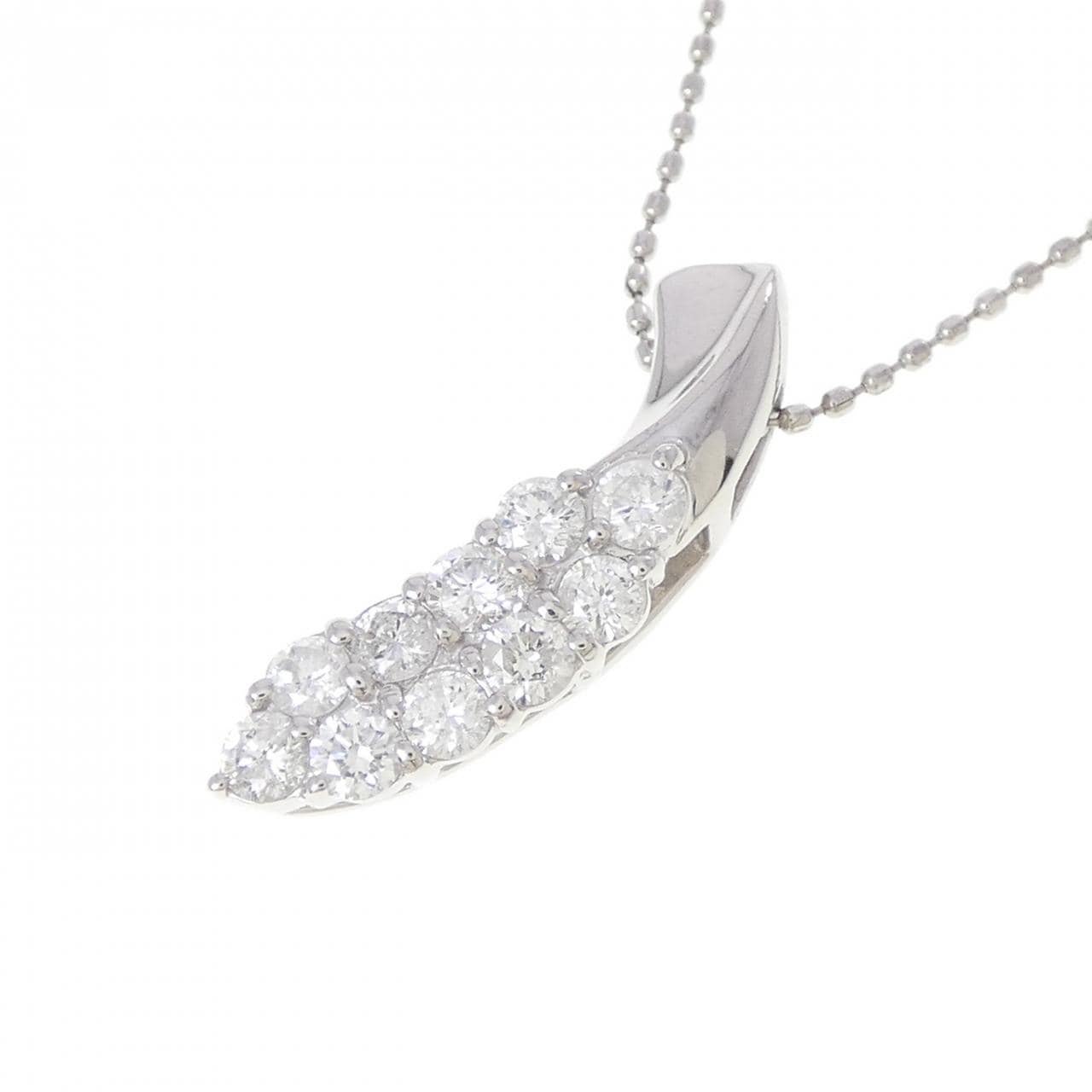 PT900/PT850 ダイヤモンド ネックレス 0.50CT