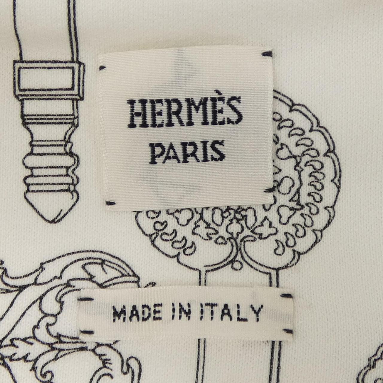エルメス HERMES フェロヌリー･リミックス クルー･ド･セル 6E4218DG ブルゾン