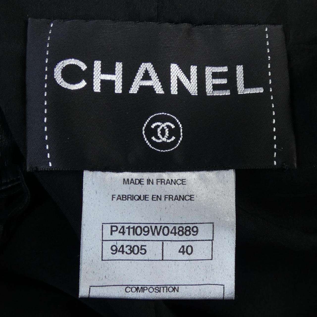 シャネル CHANEL レザージャケット