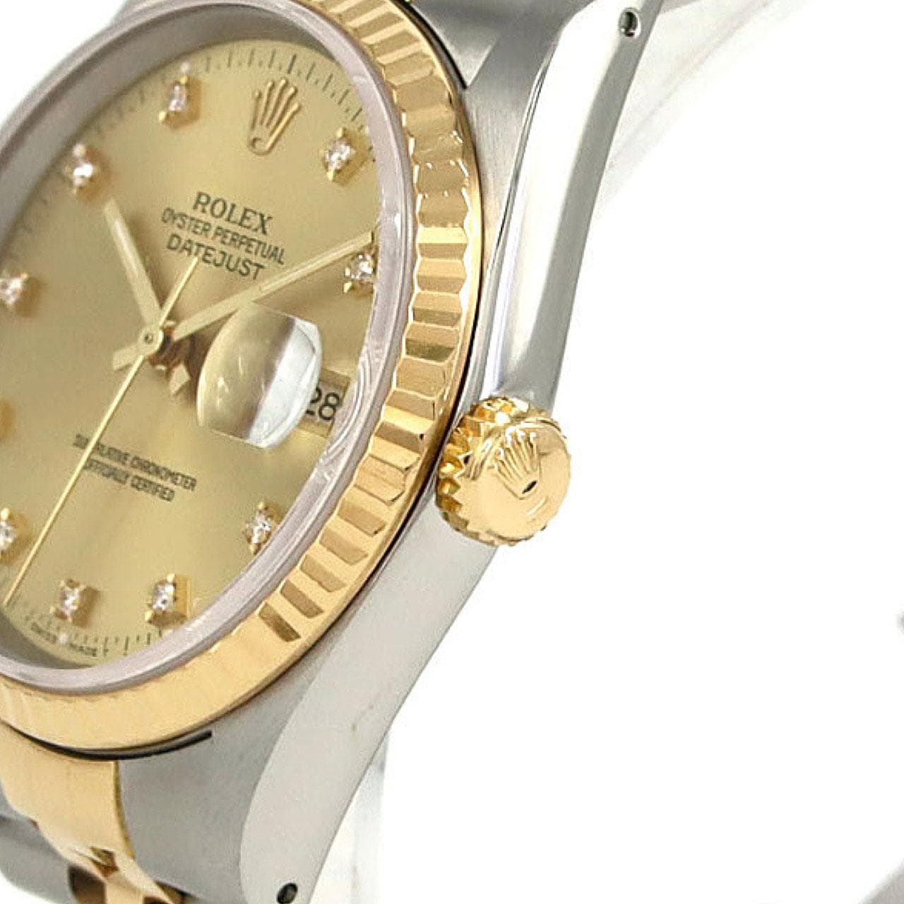 ROLEX Datejust 16233G. SSxYG Automatic R number
