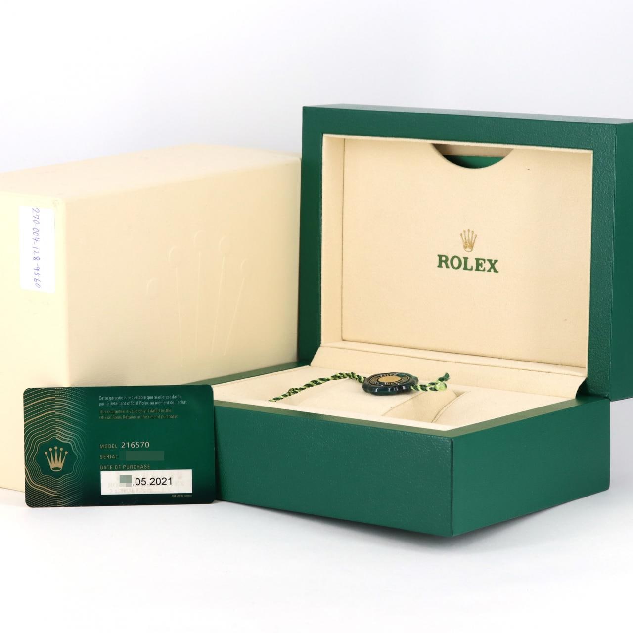 ROLEX Explorer II 216570 SS Automatic random number