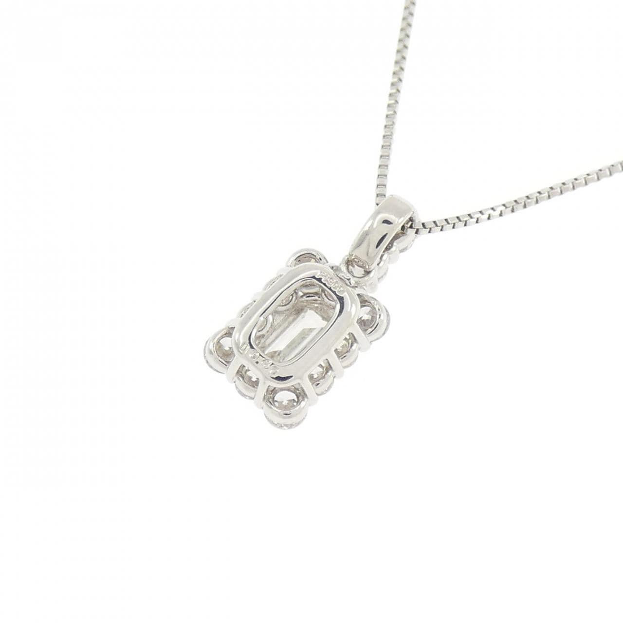 【新品】PT900/PT850 ダイヤモンド ネックレス 0.40CT