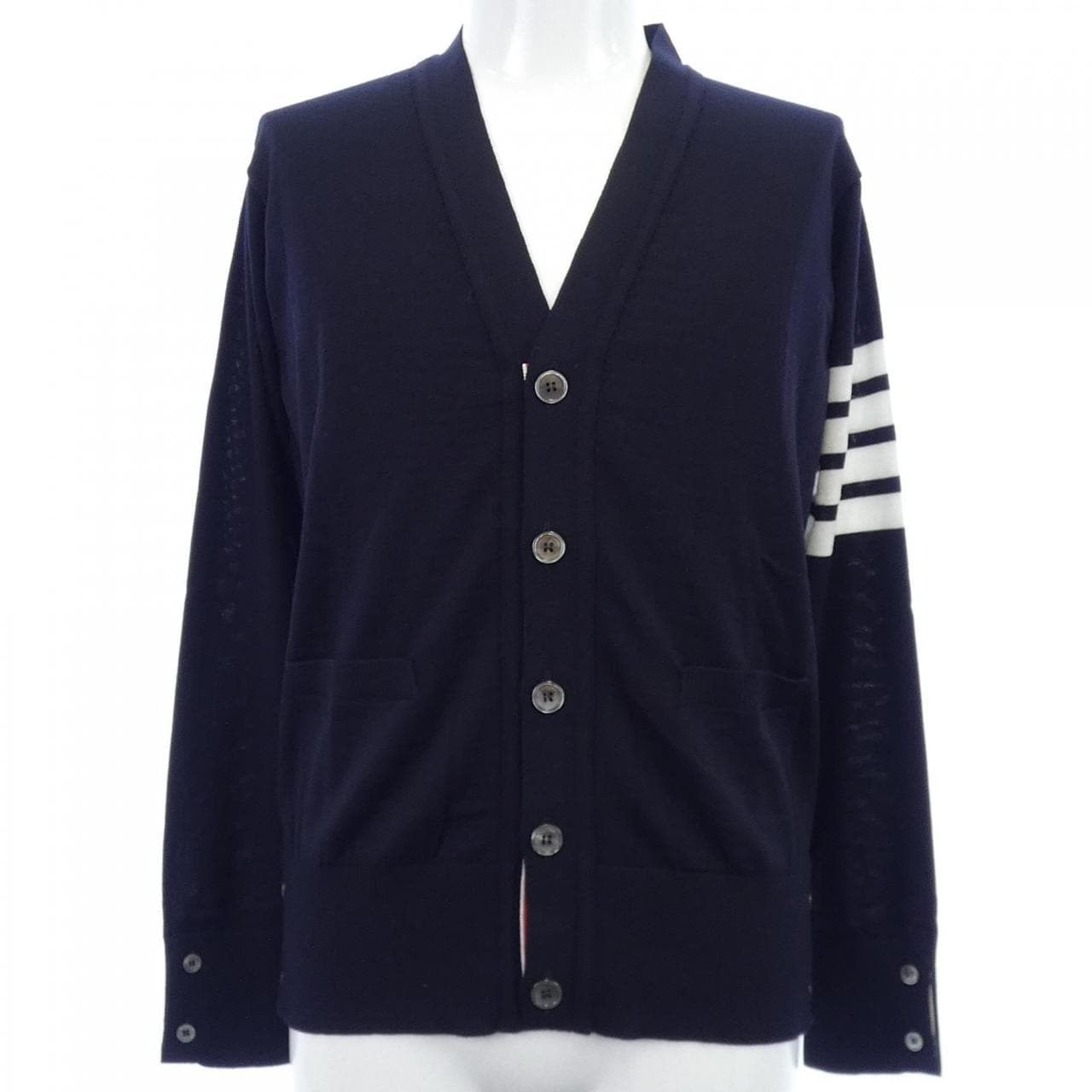 トムブラウン THOM BROWNE MKC002A-Y1014 カーディガン
