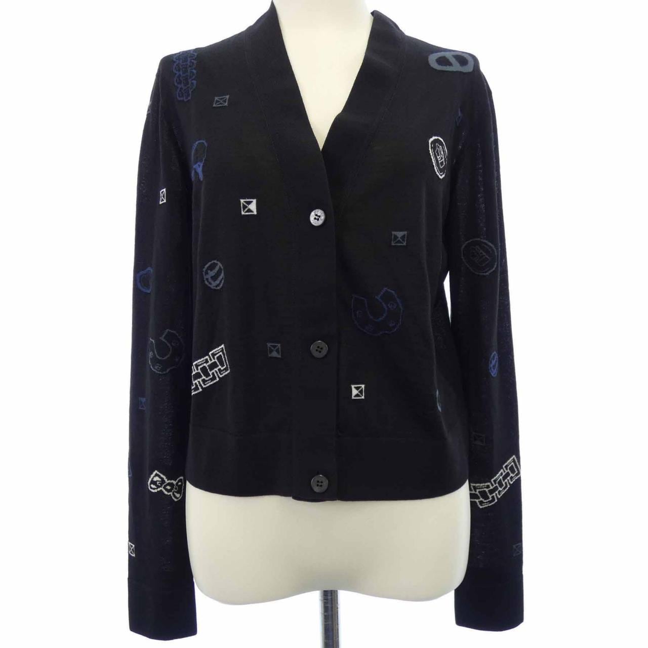 HERMES Candy Liblis 頭巾開襟衫 5H2729D3