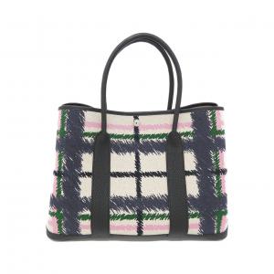 エルメス TARTAN CROSS ガーデン パーティ 36cm 086513CK バッグ