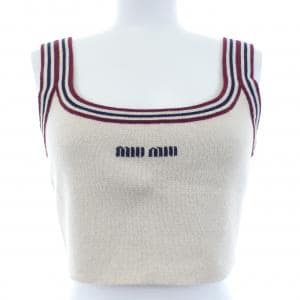ミュウミュウ MIU MIU MIU MIU ロゴ MMV151 SOOO 138P タンクトップ
