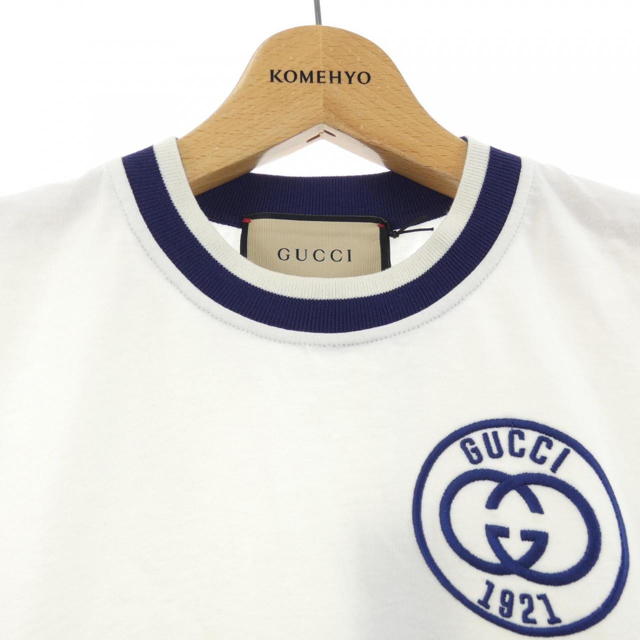グッチ GUCCI エンブロイダリー コットンジャージー 756596 XJFV8 Tシャツ