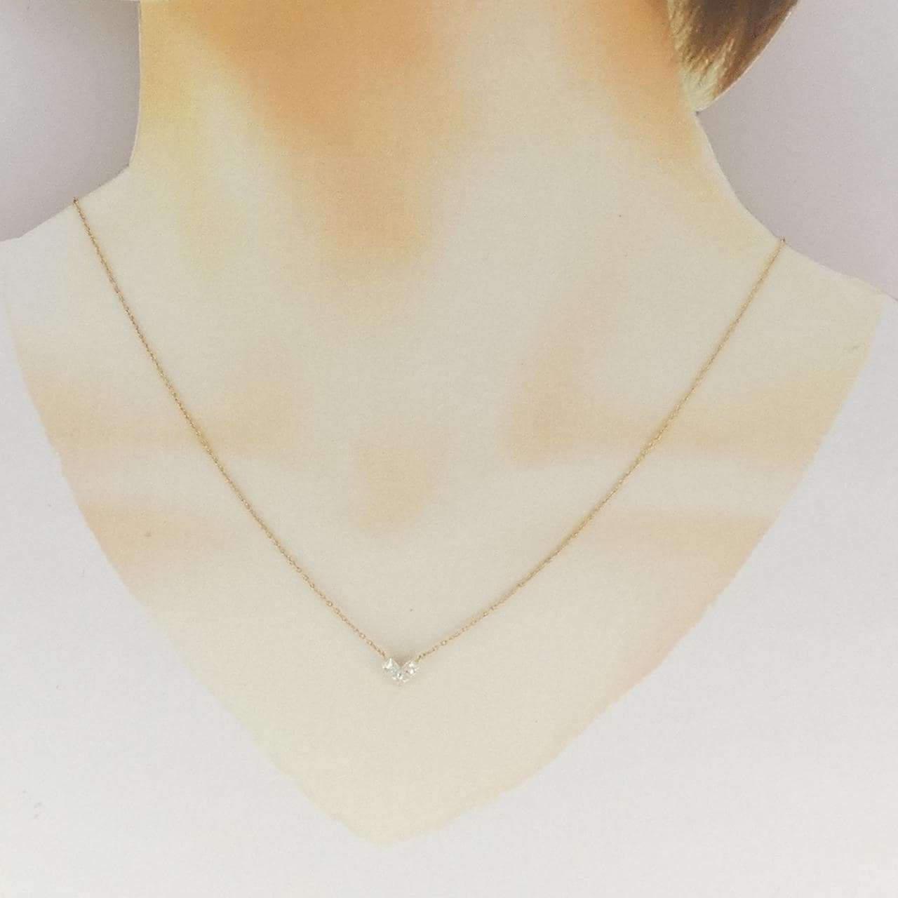 スタージュエリー ミステリアスハート ネックレス 0.28CT