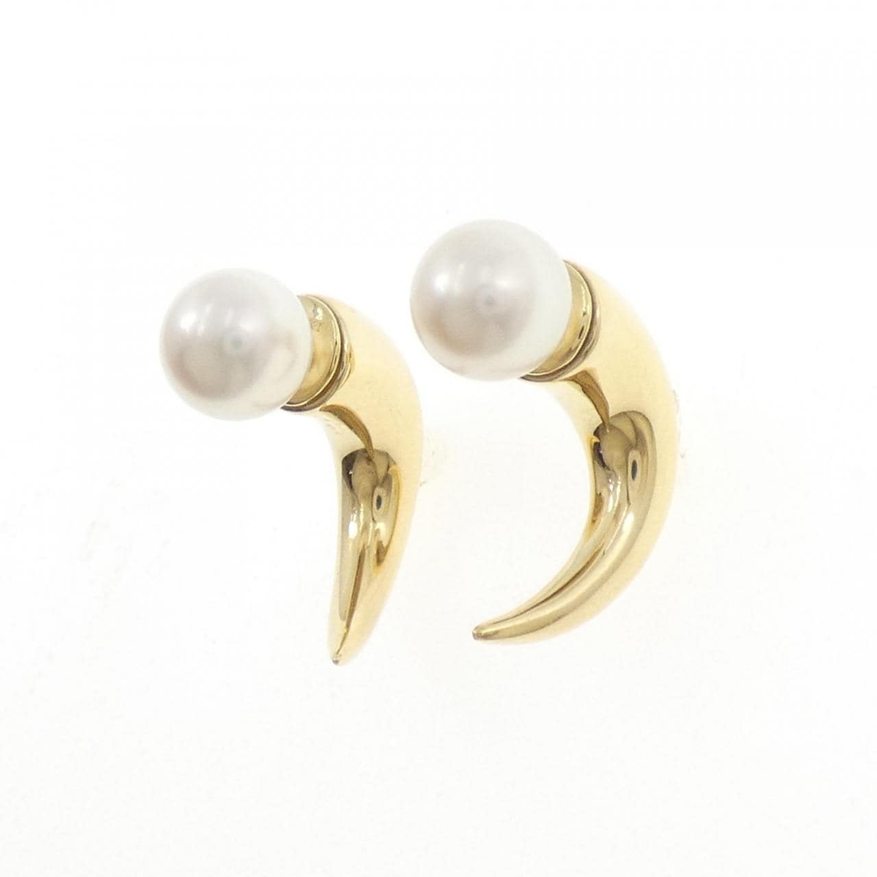タサキ デインジャー ホーン ピアス 7.7mm