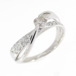 PT900 ダイヤモンド リング 0.25CT