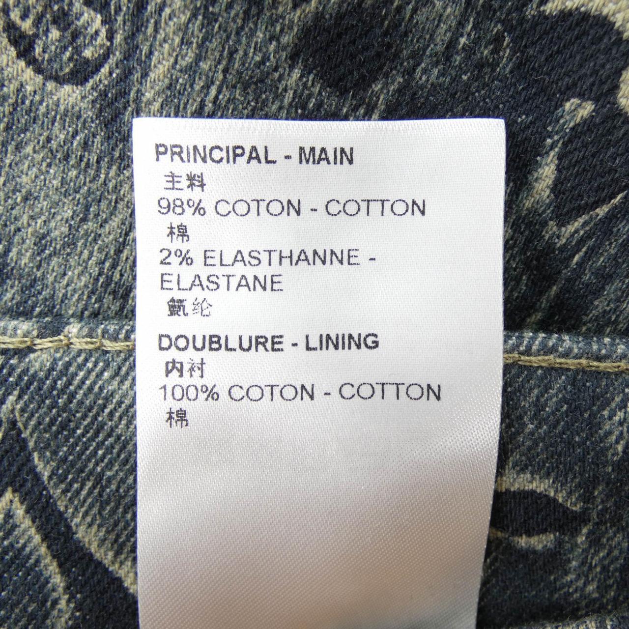 LOUIS VUITTON Monogram Tailored Denim 長褲 HOD02WTC6 牛仔褲