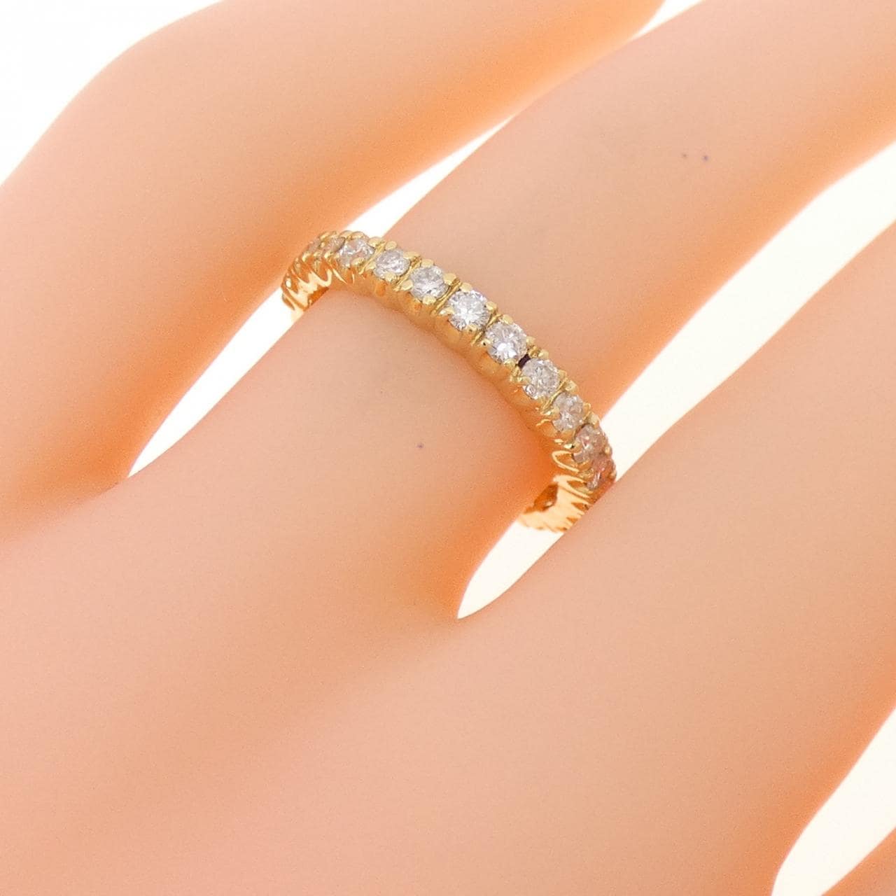 K18YG 半永恆鑽石0.50CT