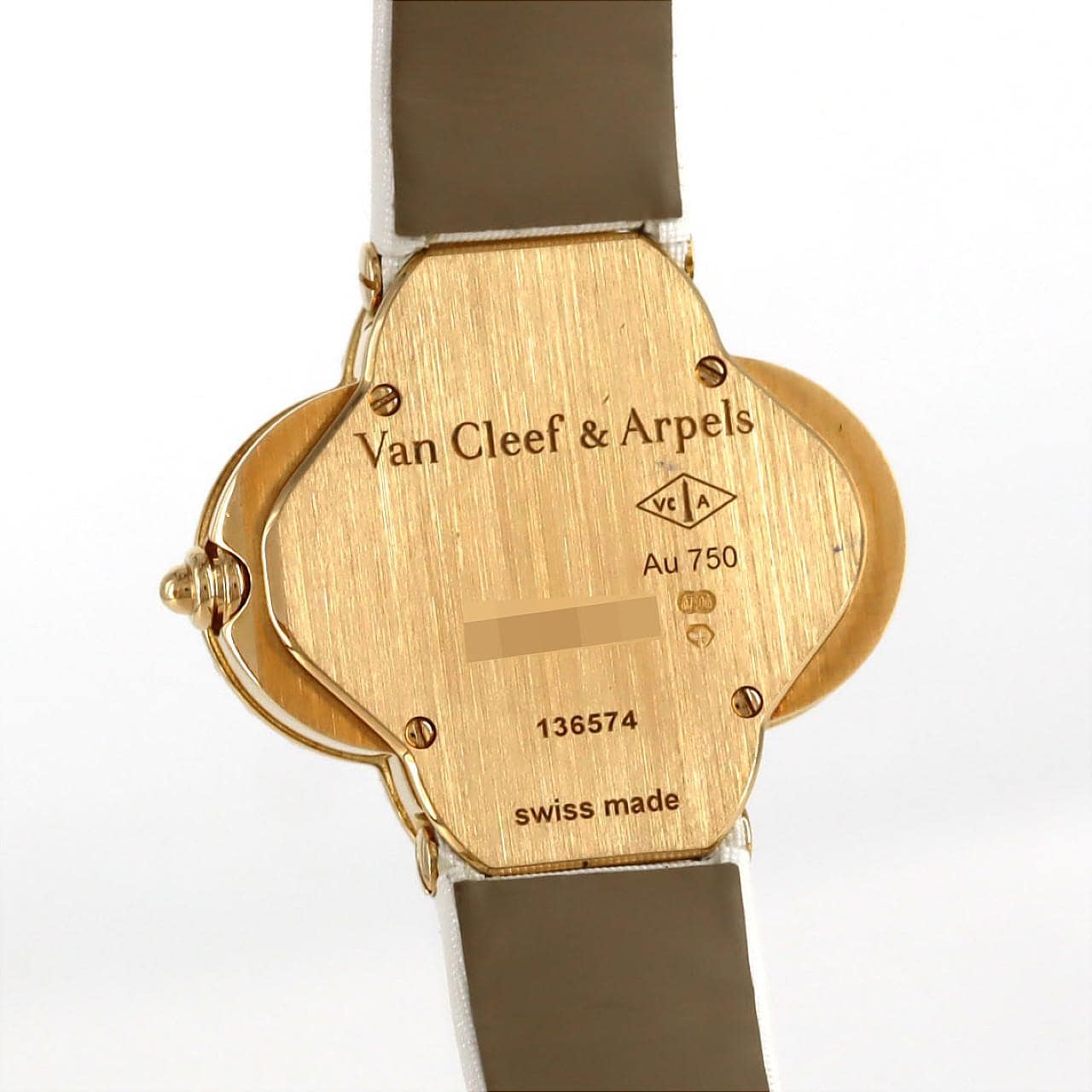 ヴァンクリーフ&アーペル アルハンブラ YG 136574/VCARD22000 YG クォーツ