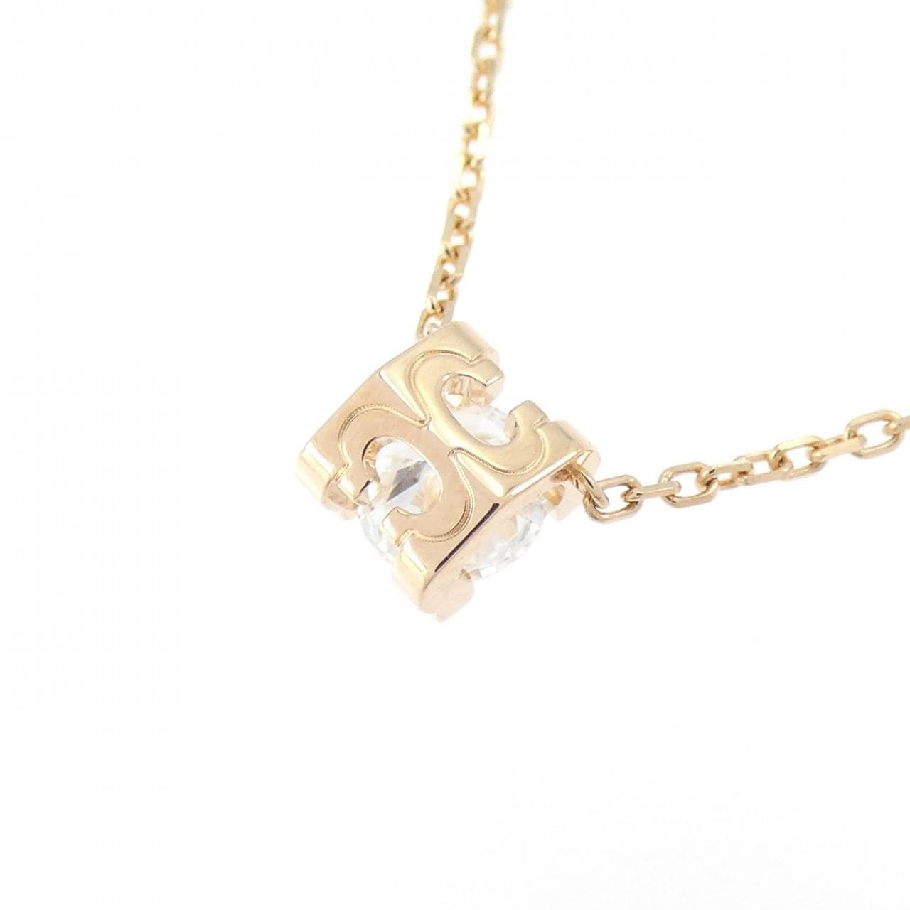 カルティエ Cドゥ カルティエ ネックレス 0.34CT D IF 3EXT
