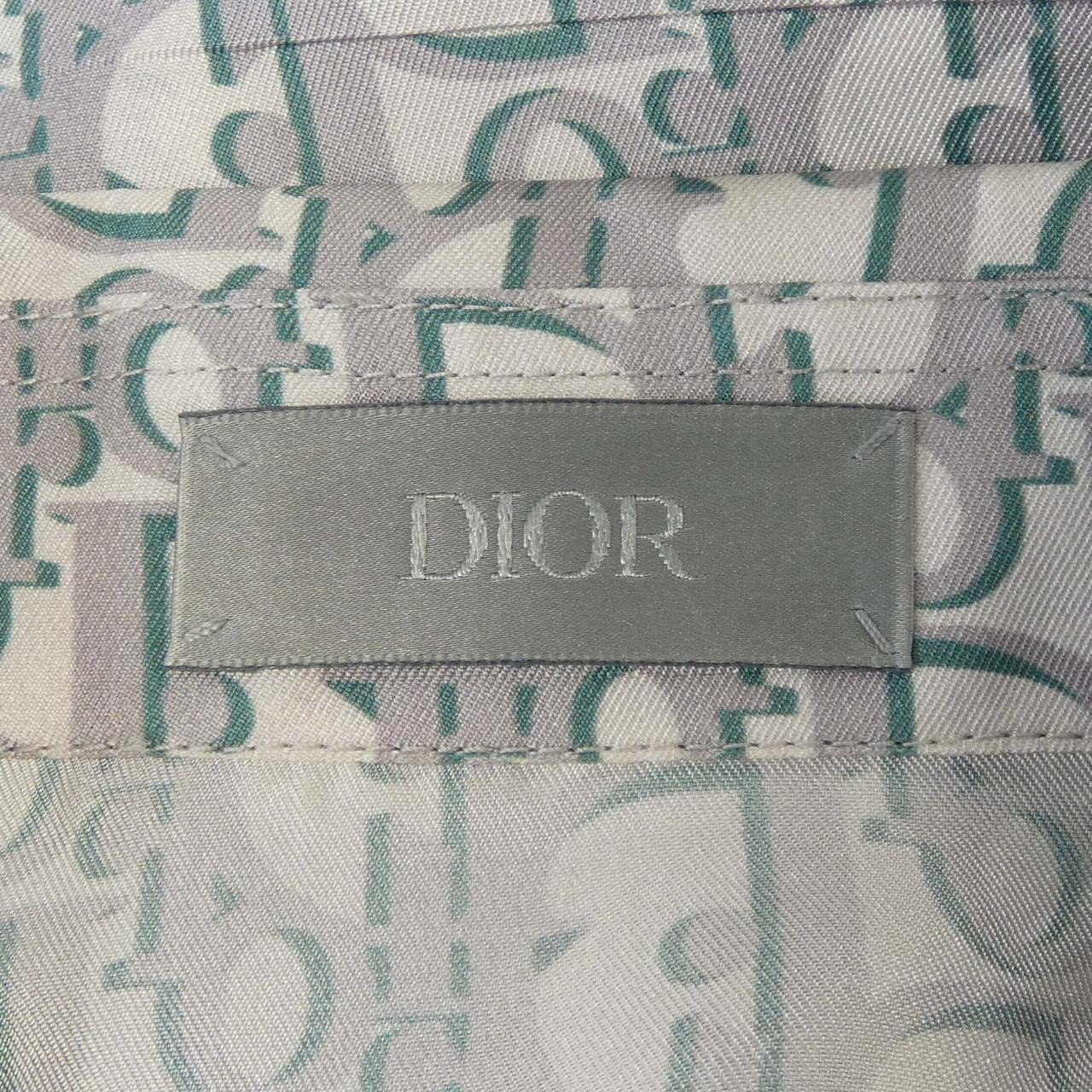 ディオール DIOR ディオールオブリークオーガニックシルクツイル　OBLIQUE 193C545A4751 S／Sシャツ