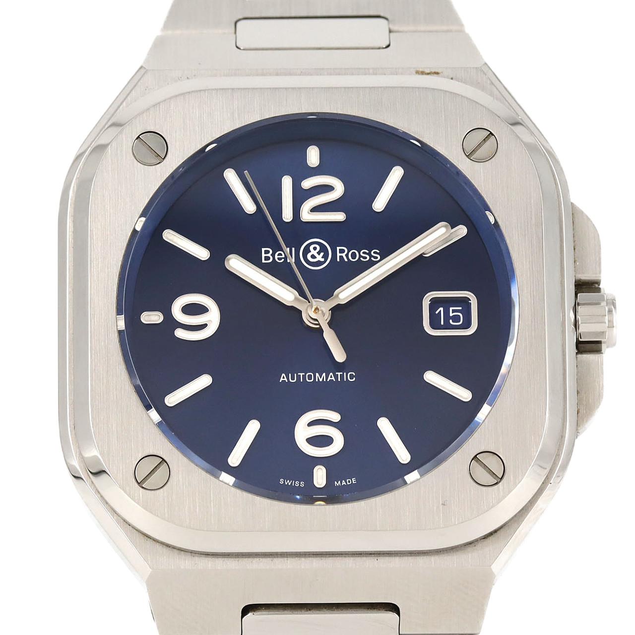 【ノーメンテナンス特価】ベル&ロス BR05ブルースティール BR05A-BLU-ST/SST SS 自動巻