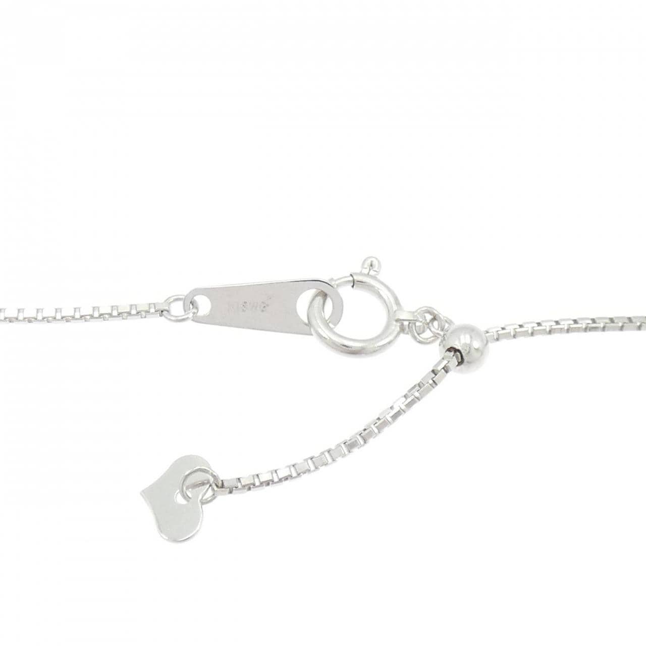 K18WG ダイヤモンド ネックレス 1.00CT