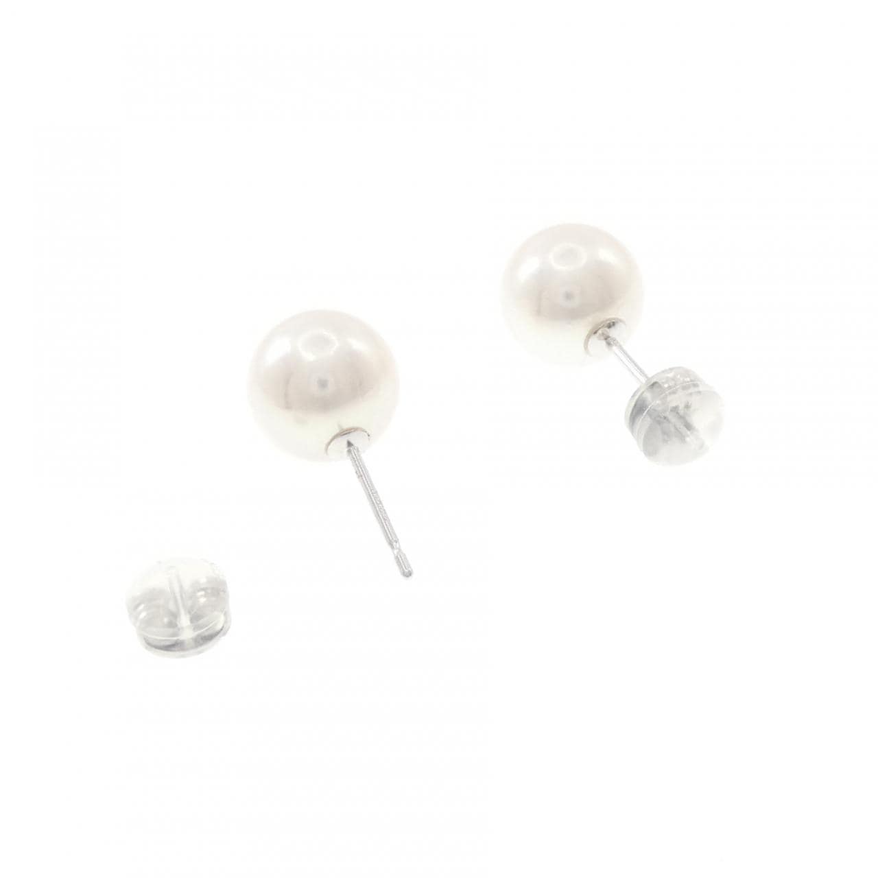 K14WG アコヤパール ピアス 9.3mm