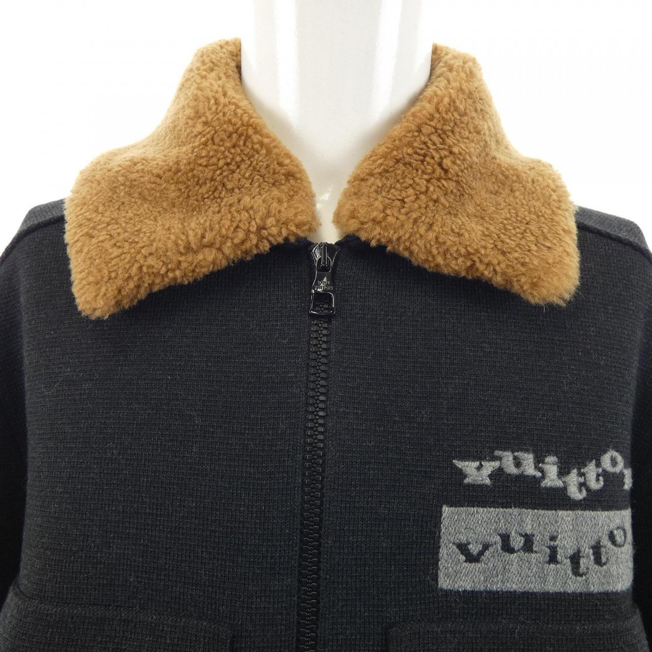 ルイヴィトン LOUIS VUITTON ニットブルゾンウィズシアリングカラー HON33WZLL ブルゾン