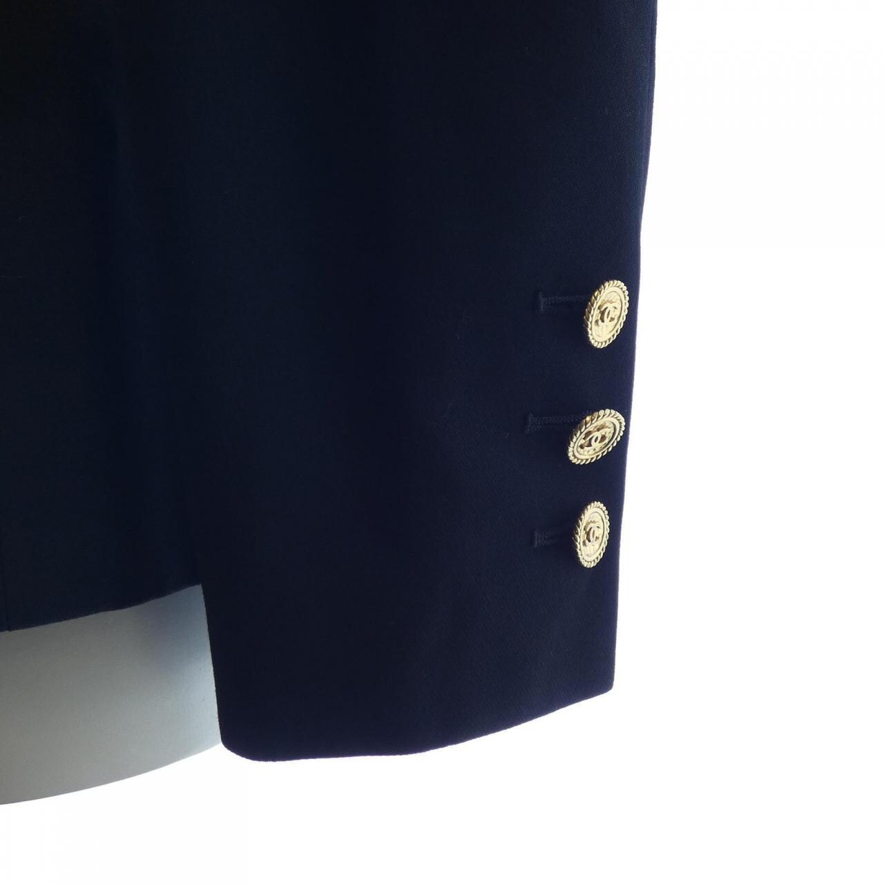【ヴィンテージ】シャネル CHANEL ノーカラージャケット