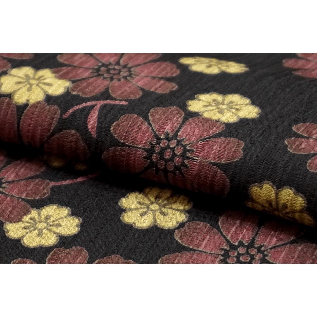 【未使用品】着尺反物　小紋