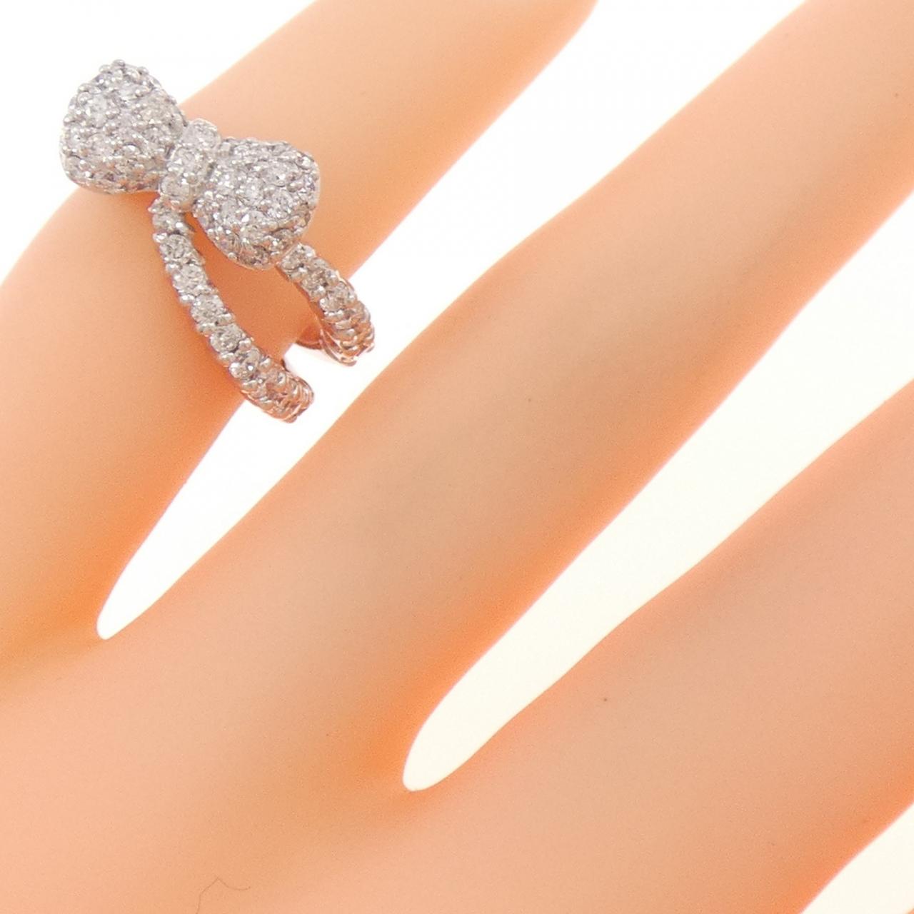 ポンテヴェキオ リボン リング 0.70CT