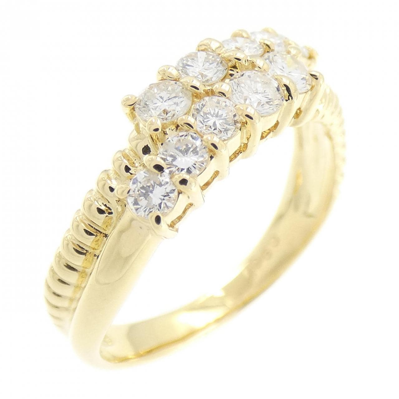 K18YG ダイヤモンド リング 0.50CT