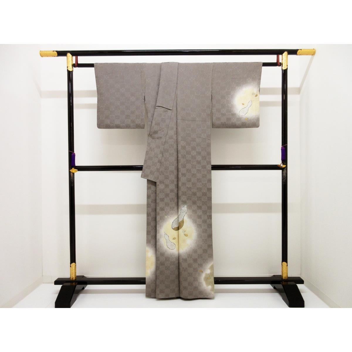 訪問着　友禅金彩加工　ボカシ染　身丈Ｓ寸