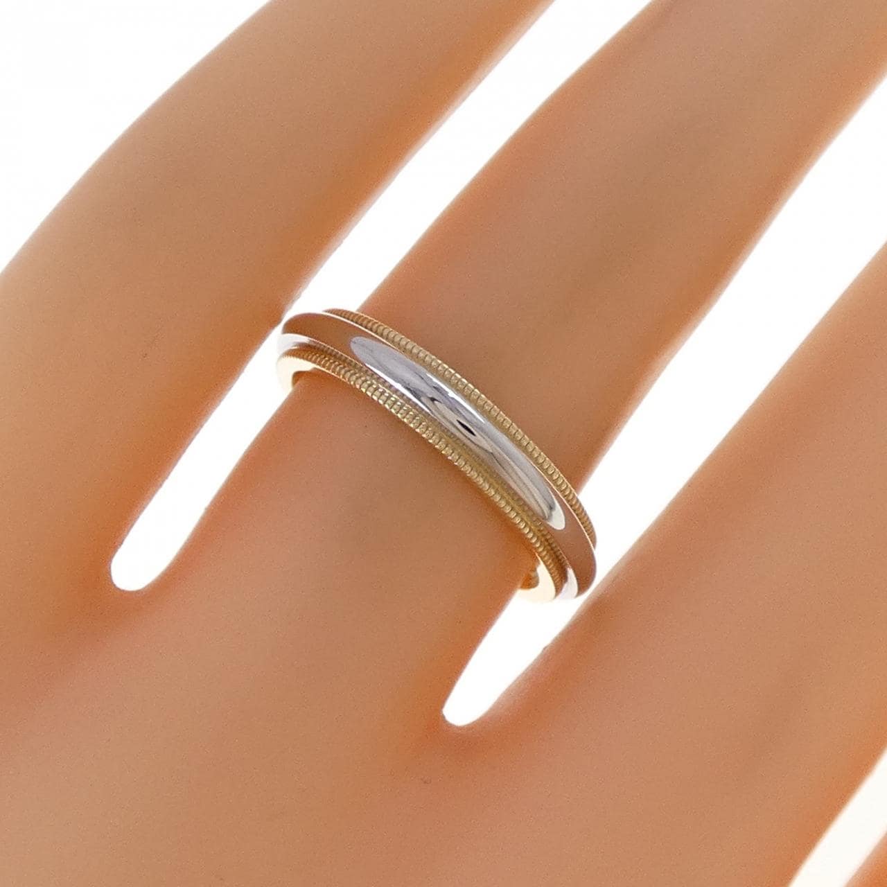 ティファニー ミルグレイン リング