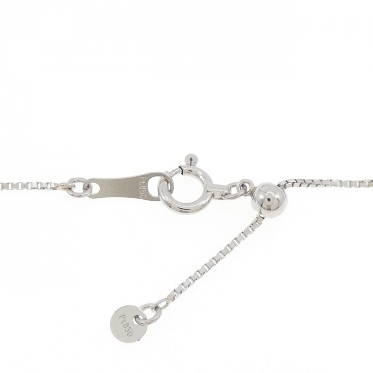 PT900/PT850 ルビー ネックレス 0.40CT